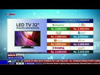Perbandingan Harga E-Commerce: Led TV 32" Philips 32PHA41005
