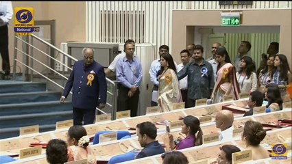 Janhvi kapoor and khushi kapoor takes  late sei devi Award