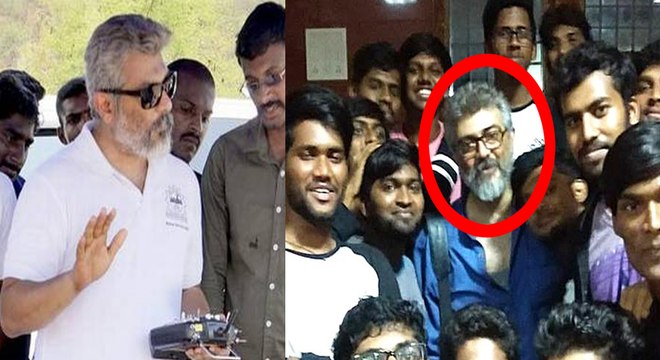 ஆளில்லா விமானத்தை பறக்க வைக்கும் தல அஜித்- வீடியோ