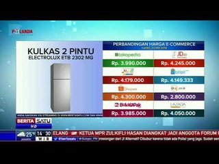 Perbandingan Harga E-Commerce: Kulkas 2 Pintu Electrolux ETB 2302 MG