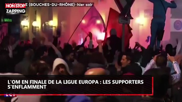 L'OM en finale de la Ligue Europa : L'explosion de joie des supporters marseillais ! (vidéo)