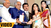 Emotional Janhvi Kapoor Recieves National Award On Behalf Of Late Sridevi