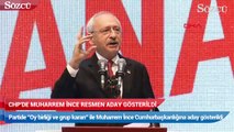 Chp'de muharrem ince resmen aday