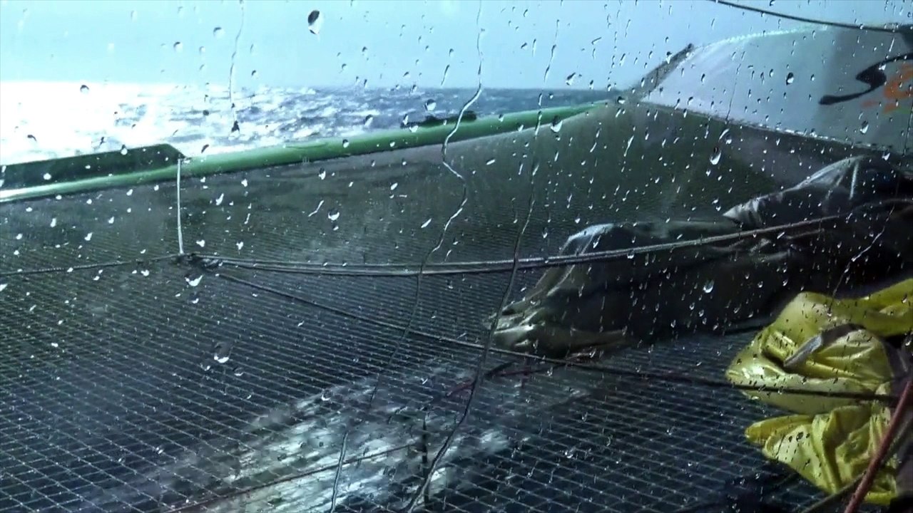 Sodebo Ultim', comme si vous y étiez au large de Sud Sardaigne - 4-05-2018