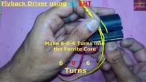Make It Easy // How to Make High Voltage Inverter & Flyback Driver & Plasma Lighter