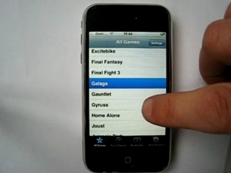 Emulation NES iPhone - www.iPhon.fr