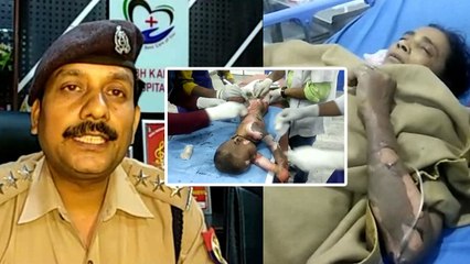 पेट्रोल और तेजाब डालकर पत्नी, बेटी और सास को जलाया, खुद भी झूलसा