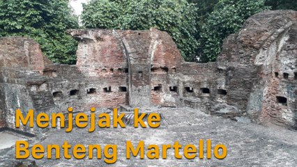 Benteng Martello, Bangunan Bersejarah di Pulau Bidadari