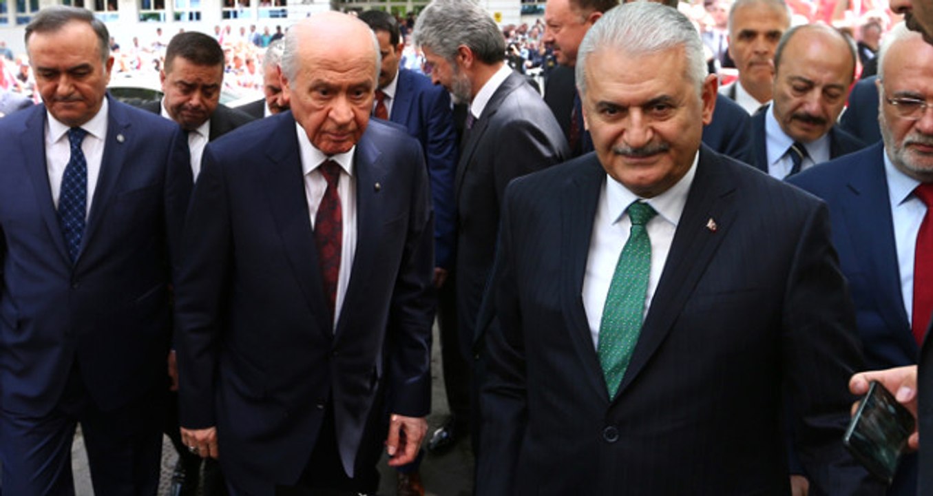 Yıldırım ve Bahçeli, Erdoğan'ın Adaylığı İçin YSK'ya Başvurdu