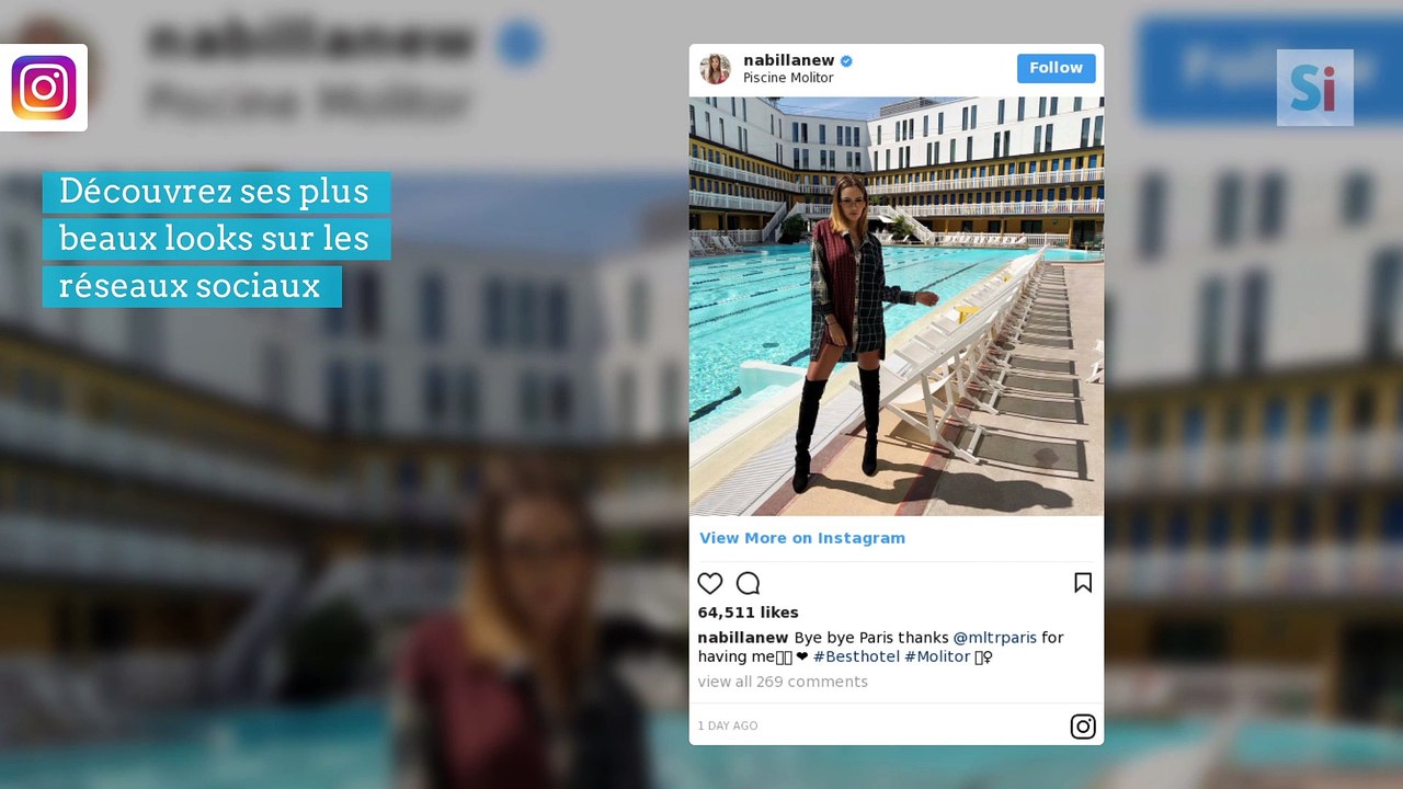 Nabilla Benattia sexy sur Instagram