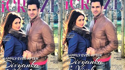 Divyanka Tripathi And Vivek Dahiya Pose For A Magazine cover
