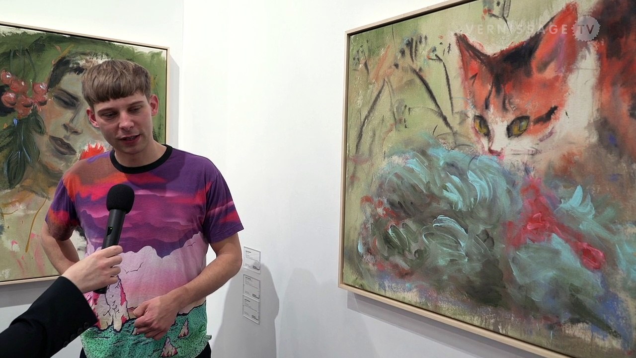 Andrej Dúbravsky at Dittrich & Schlechtriem at Art Cologne 2018 / Interview