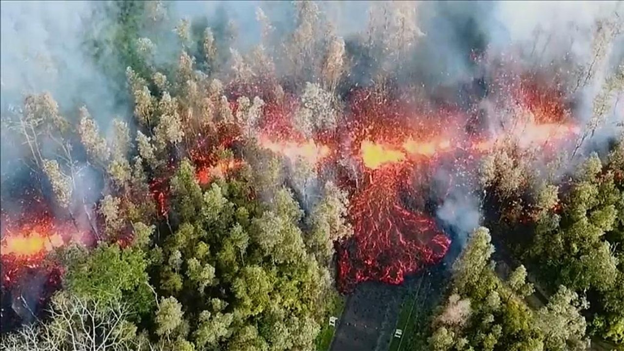 Hawaii: vulkan kilauea ausgebrochen - 10.000 menschen sollen ihre häuser verlassen