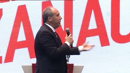 CHP'nin Cumhurbaşkanı Adayı İnce: "Ben Meydanlarda Entellektüel Bir Tartışma Yapmak İstiyorum"
