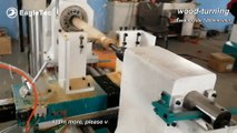 CNC Woodturning Equipment for Bed Rails Stair Parts Handrail