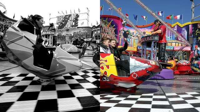 Voyage dans le temps à la foire de mai à Metz