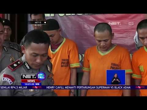 Polisi Amankan 4 Orang Tersangka Yang Melamar Sebagai Polisi-NET12