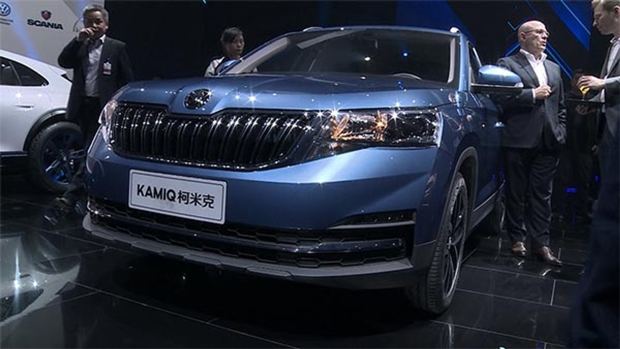 Skoda Karmiq Neuwagen Vorstellung in Peking
