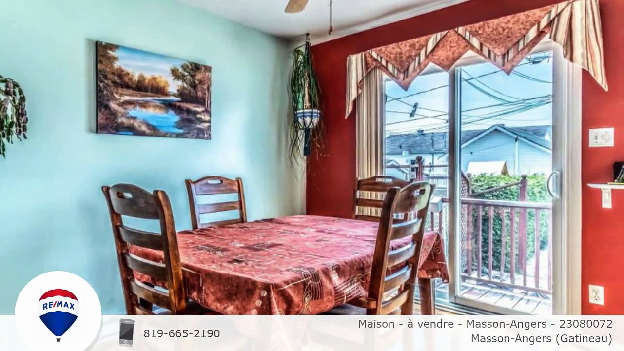 Maison à vendre MassonAngers 23080072 Vidéo Dailymotion