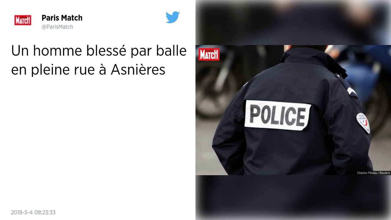 Asnières. Coups de feu en pleine rue, deux blessés et un chien tué.