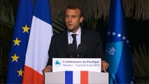 Discours du Président de la République à la Communauté du Pacifique en Nouvelle-Calédonie