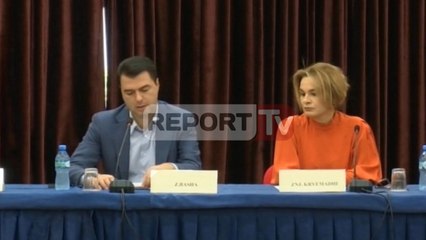 Report TV - Kryemadhi: Luftë narko-shtetit Basha: Duam qeveri anti-mafia
