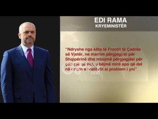 Ora News – Rama i përgjigjet “Frontit”: Këta s’duan as drejtësi as shtet, por pushtet