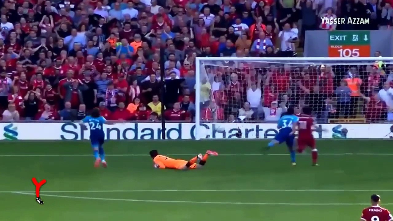 مهارات خرافية لملك الأنفيلد صلاح