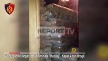 Report TV - 4 ton drogë në Vlorë, ja pamjet brenda vilës dy katëshe