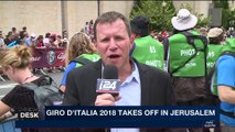 i24NEWS DESK | Giro d'Italia takes off in Jerusalem | Friday, May 4th 2018