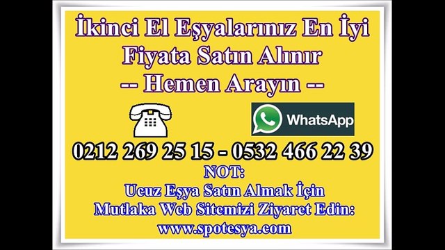 Kullanılmış eşya satın alanlar