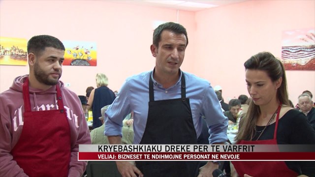 Veliaj: Bizneset të ndihmojnë personat në nevojë - News, Lajme - Vizion Plus