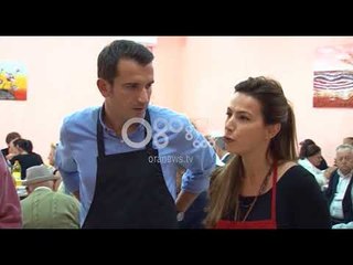 Ora News – Veliaj dhe Noizy shërbejnë drekën për njerëzit në nevojë