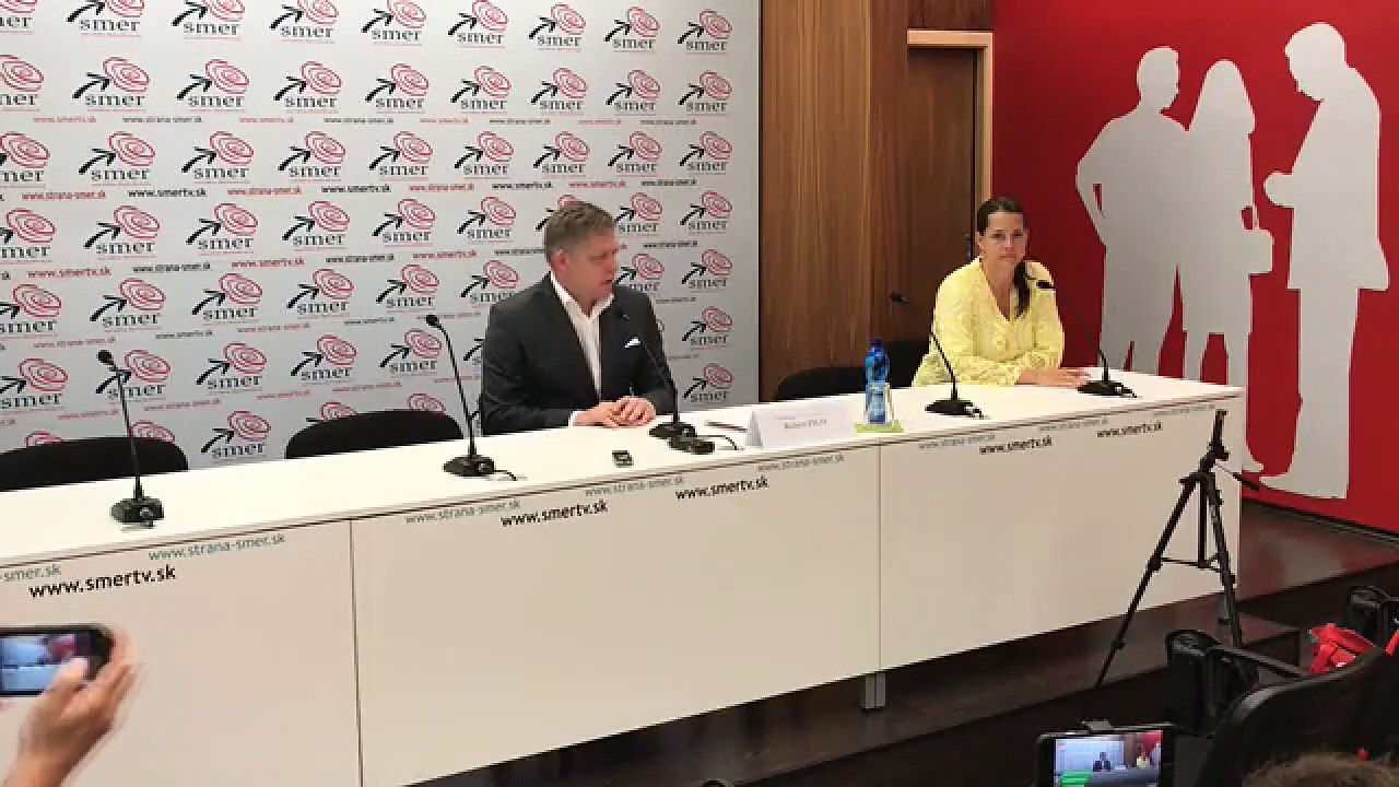 ZÁZNAM: TK predsedu strany Smer–SD Roberta Fica