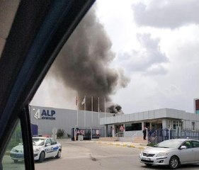 Son Dakika! Eskişehir'de Havacılık Firması Fabrirkasında Yangın