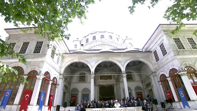 Cumhurbaşkanı Erdoğan Nusretiye Camisi açılışında konuştu (1) - İSTANBUL
