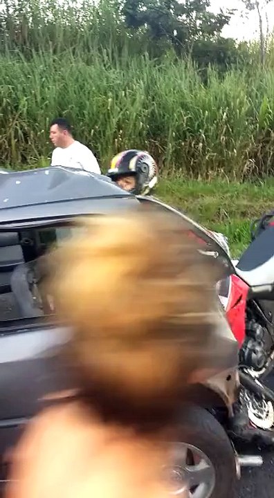 Fatal chain-collision accident