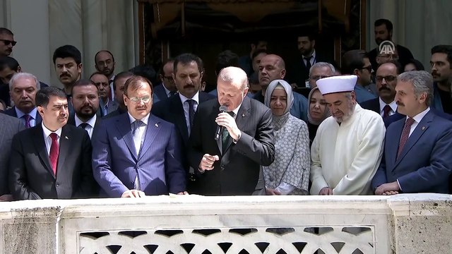 Cumhurbaşkanı Erdoğan Nusretiye Camisi açılışında konuştu (2) - İSTANBUL