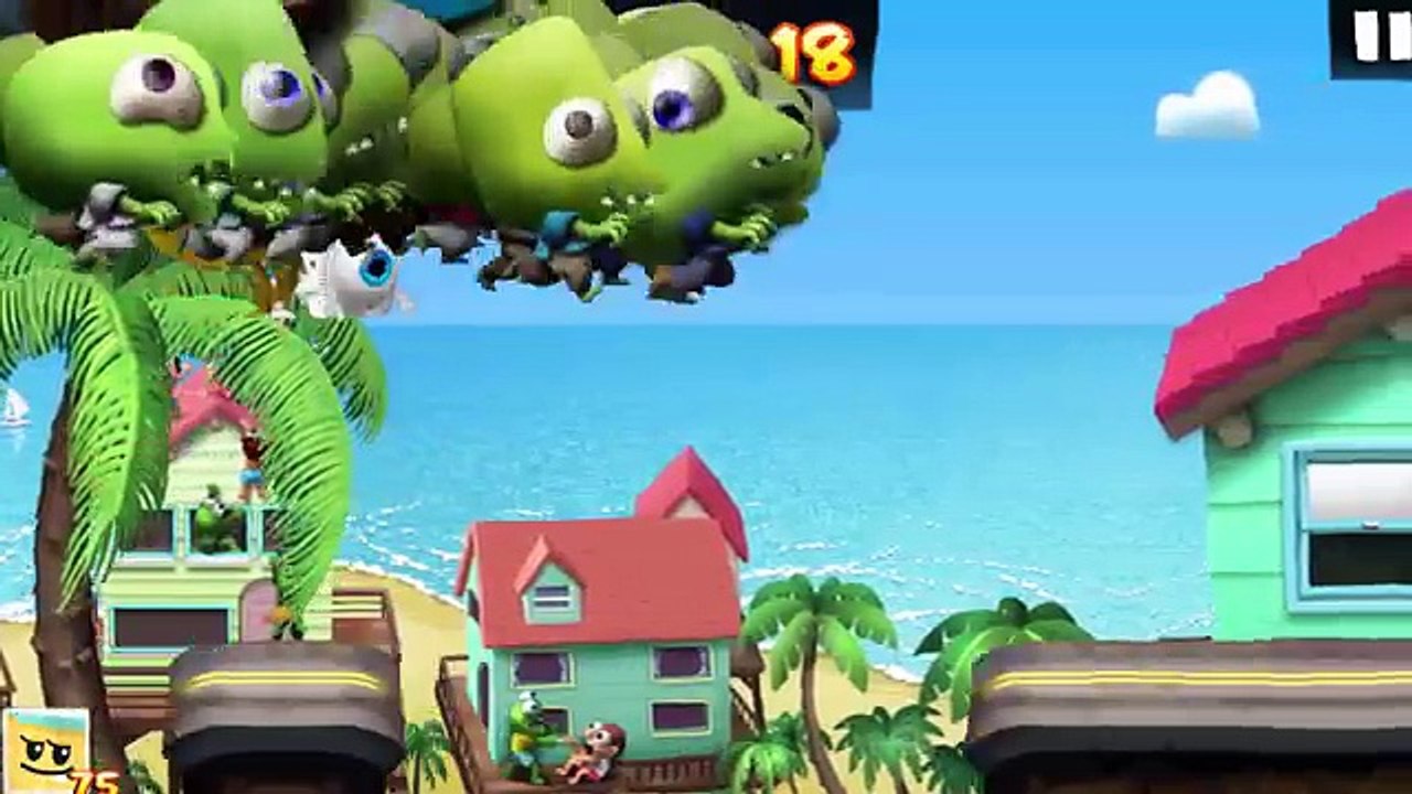 Zombie Tsunami Vs Stupid Zombies 2 Temple Massi...