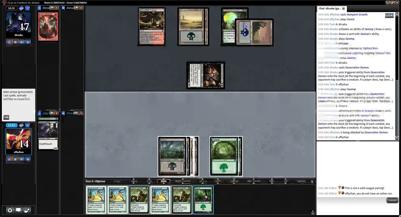 Golgari Garbage vs Rakdos Aggro (Penny Dreadful)