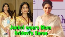 Janhvi wears Mom Sridevi’s Saree for National Awards ceremony