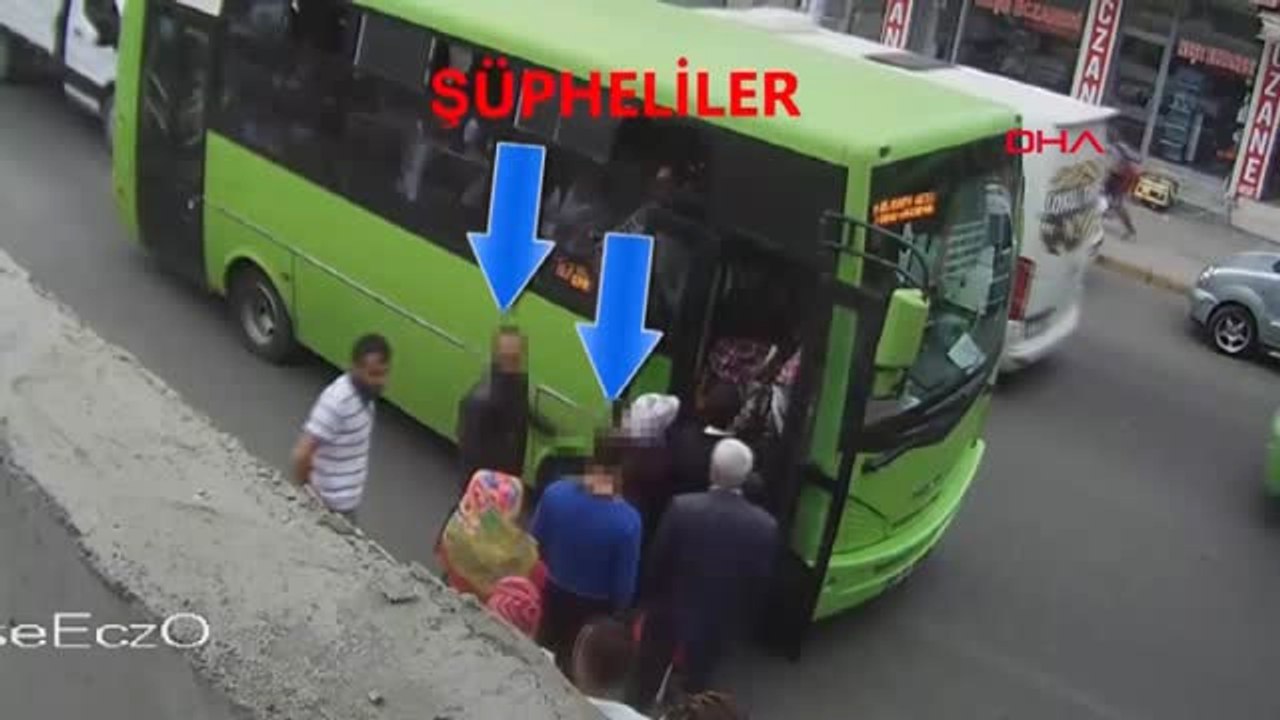 Diyarbakır Yolcu Kılığındaki Güven Timi, Duraktaki Yankesicileri Suç Üstü Yakaladı