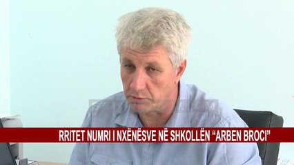 RRITET NUMRI I NXËNËSVE NË SHKOLLËN “ARBEN BROCI”