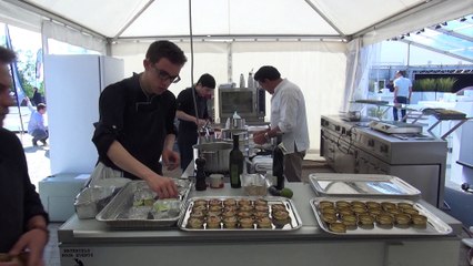 Dinner in the sky à Namur