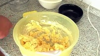 Frankfurter Kranz - Rührkuchen und Buttercremeherstellung -