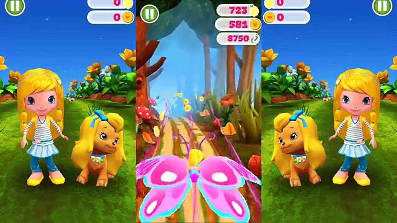 Strawberry Shortcake Berry Rush Lemon Meringue with DOG Gameplay makeover for kid. Ep.30