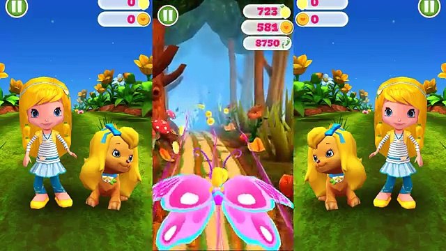 Strawberry Shortcake Berry Rush Lemon Meringue with DOG Gameplay makeover for kid. Ep.30
