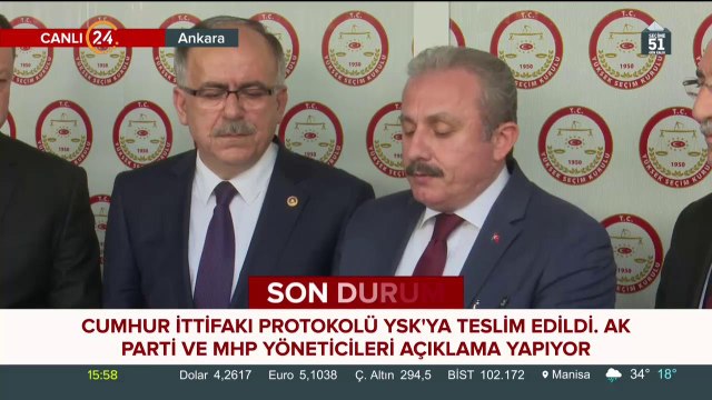 AK Parti ve MHP Yenikapı ruhu ile harekete geçmiştir
