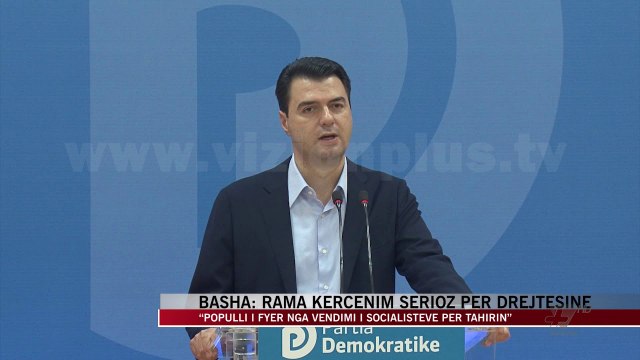 Basha: Tahiri, protektor i drogës - News, Lajme - Vizion Plus