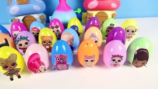 20 Mega Surprise Hatchimals Superhero Eggs, LOL Surprise Dolls, Doc McStuffins, Shimmer Shine Slime
